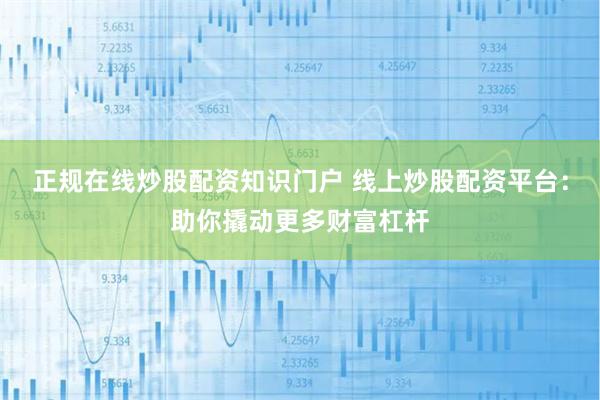 正规在线炒股配资知识门户 线上炒股配资平台：助你撬动更多财富杠杆